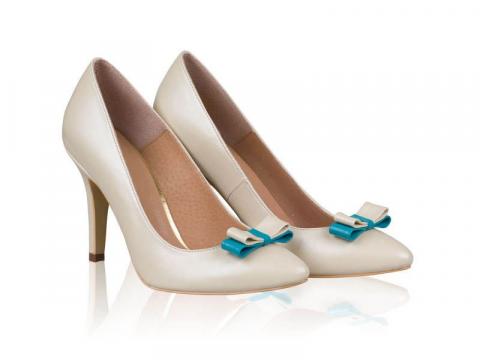 Pantofi mireasa - Stiletto Blue Shine de la Ana Shoes Factory Srl
