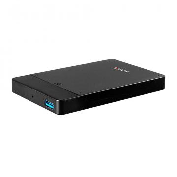 Rack HDD / SSD Lindy, USB 3.0, SATA, 2.5 inch, Negru de la Etoc Online