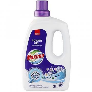 Detergent Gel Sano Maxima Power Mountain Fresh (3 litri) de la Sirius Distribution Srl