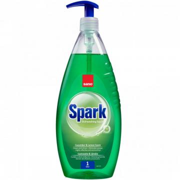 Detergent de vase Sano Spark Castravete (1 litru)