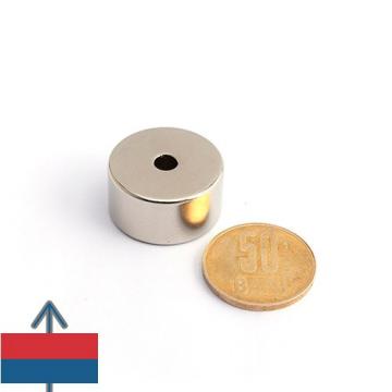 Magnet neodim inel 25 x 5 x 13 mm de la Magneo Smart