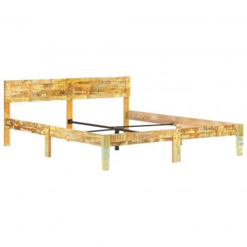 Cadru de pat, 160 x 200 cm, lemn masiv reciclat de la VidaXL