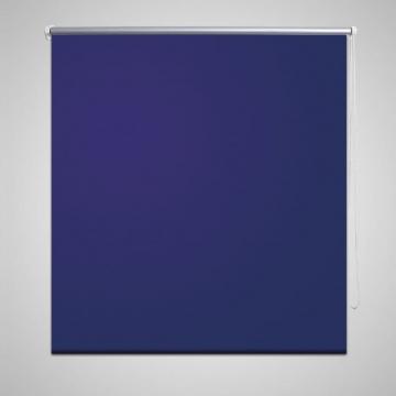Jaluzea rulabila opaca, 160 x 230 cm, bleumarin de la VidaXL