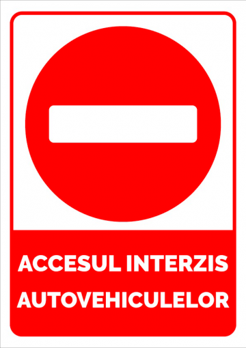 Indicatorul pentru accesul autovehiculelor de la Prevenirea Pentru Siguranta Ta G.i. Srl