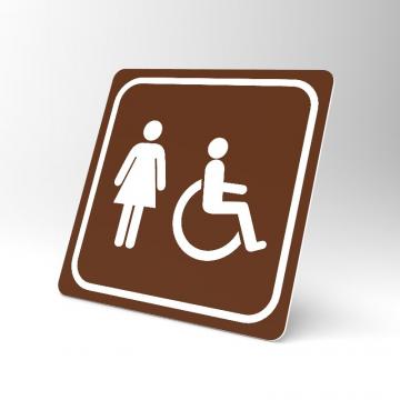 Placuta maro femeie cu handicap de la Prevenirea Pentru Siguranta Ta G.i. Srl