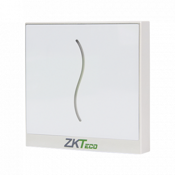 Cititor de proximitate RFID EM125Khz, IP65, alb - ZKTeco GL
