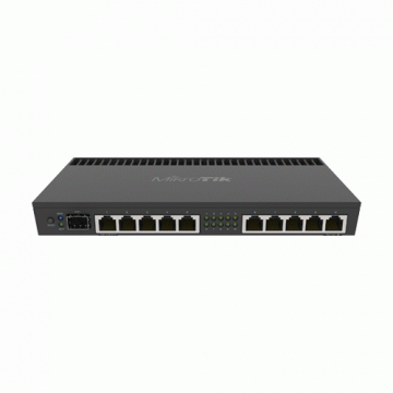 Router 10 x Gigabit, 1 x SFP+ 10Gbps, 1 x PoE, RouterOS L5