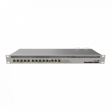 Router 13 x Gigabit, RouterOS L6, 1U, Dual PSU - MikroTik