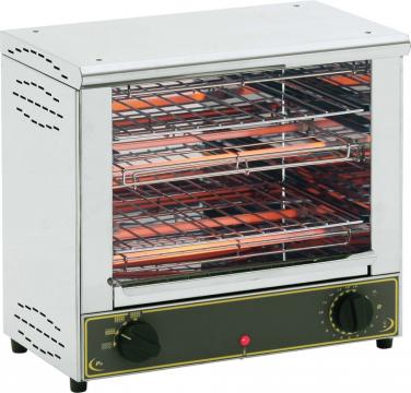 Toaster inox profesional cu doua camere Roller Grill