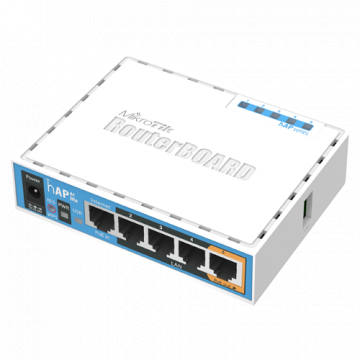 Access point HAP ac, 5 x 100M, 802.11b g n 2.4Ghz, 802.11a de la Big It Solutions