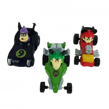 Jucarie Set 3 masinute, Mickey and the roadster racers, M2