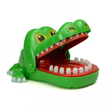 Jucarie, crocodil, dentist, 12.5 x 10.5 x 6 cm de la Dali Mag Online Srl
