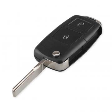 Carcasa cheie contact 2 butoane pentru VW Golf 5