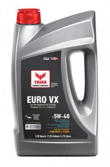 Ulei motor Triax Euro VX 5W-40 Full Synthetic DPF | BMW