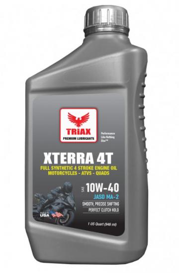 Ulei motor Triax Xterra Synthetic Motorcycle 10W-40 Jaso de la Lubrotech Lubricants Srl