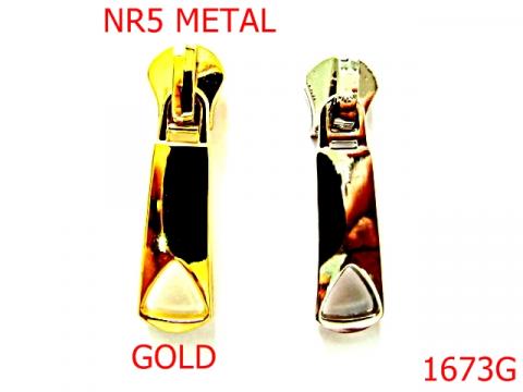 Cursor nr.5 pt fermoar metalic /gold 1673G de la Metalo Plast Niculae & Co S.n.c.