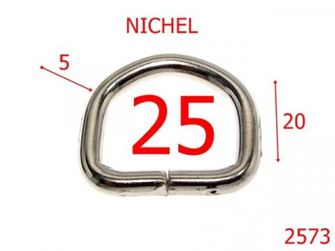 Inel 25 mm 5 nichel 2E5 2A1 2D5 3H1 7I2 7K2 7B3 7I1 2573 de la Metalo Plast Niculae & Co S.n.c.