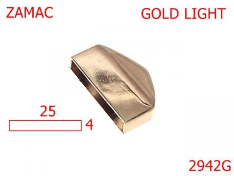 Terminatie fermoar 25 mm gold light 11B3 7E3 2942G
