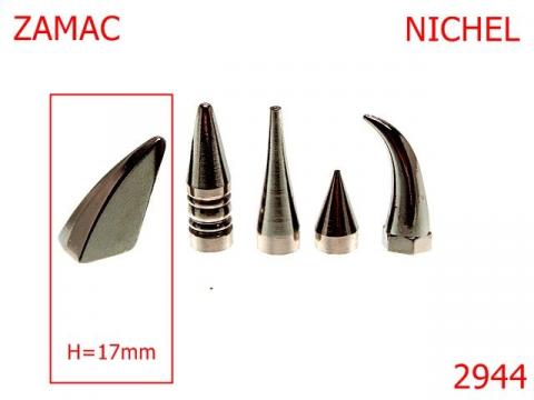 Crampon zgarda 17 mm nichel 10C24/ AC43 2944 de la Metalo Plast Niculae & Co S.n.c.