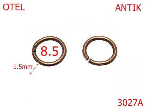 Inel rotund 8.5 mm 1.5 antic 4L5 4A8 3027A