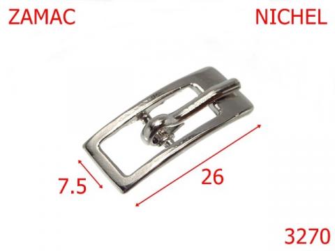 Catarama poseta 7.5 mm nichel Z44 3270 de la Metalo Plast Niculae & Co S.n.c.