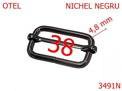 Catarama reglaj 38 mm 4.8 nichel 3491N de la Metalo Plast Niculae & Co S.n.c.