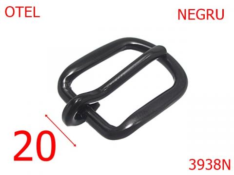 Catarama harnasament 20 mm negru 9C22 3938N de la Metalo Plast Niculae & Co S.n.c.