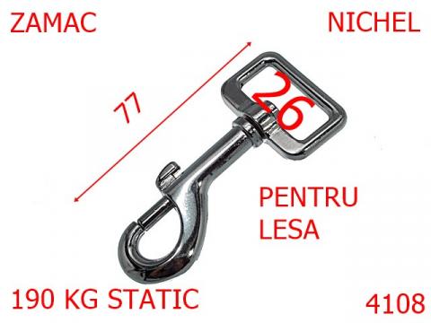 Carabina PET 26 mm nichel 5C7 7G5 4108 de la Metalo Plast Niculae & Co S.n.c.