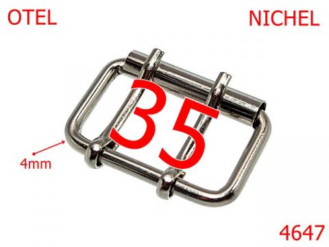 Catarama cu rola si doua cuie 4647 de la Metalo Plast Niculae & Co S.n.c.