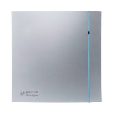 Ventilator de baie Silent-100 CRZ Silver Design - 3C de la Ventdepot Srl