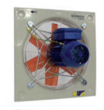 Ventilator Wall Axial Fan HC-50-4T/H / ATEX / EXII2G Ex d de la Ventdepot Srl