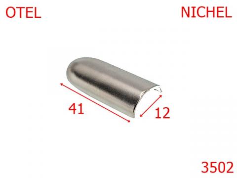 Sustinator maner poseta 12 mm nichel 15A7 2E1 3502 de la Metalo Plast Niculae & Co S.n.c.