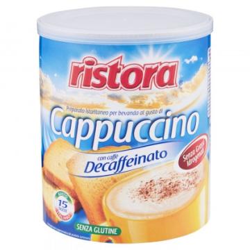 Cafea Cappucino Ristora fara cofeina si fara gluten 250 g de la Emporio Asselti Srl
