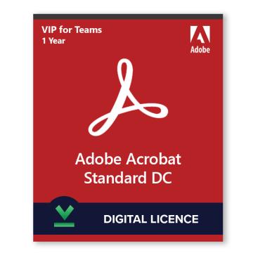Licenta digitala Adobe Acrobat DC Standard VIP | 1 an de la Digital Content Distribution LTD