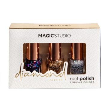 Set 3 lacuri de unghii Nails Diamond Magic Studio 12261