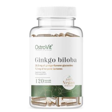 Supliment alimentar OstroVit Ginkgo Biloba Vege 120 capsule de la Krill Oil Impex Srl