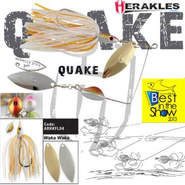 Spinnerbait Herakles Quake, Waka Waka, 17.5g de la Pescar Expert