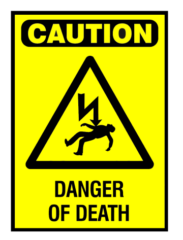 Semn Sign danger of death