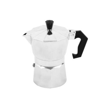 Espressor de facut cafea la aragaz, din aluminiu