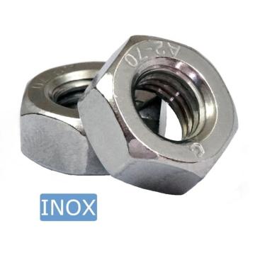 Piulita inox M8 hexagonala - 100 buc/cutie de la Marisim Total Instal Srl