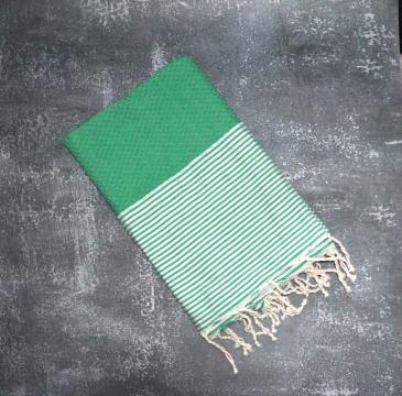 Prosop plaja Fouta | Tunis | Verde Silver 200 x 100 cm