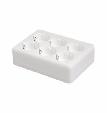 Bloc 6 prize schuko aplicate 16A cu protectie copii 250V 50