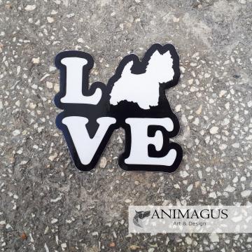 Sticker Westie Terrier