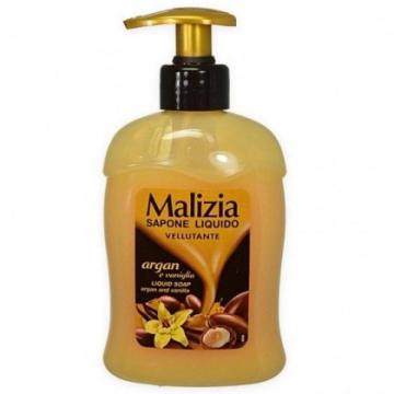 Sapun lichid Malizia Vellutante cu pompita, cantitate 300 ml