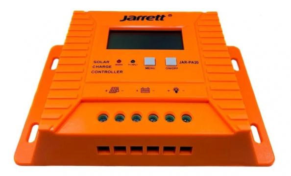 Controller pentru panou solar Jarrett 20 A cu afisare LCD