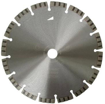 Disc DiamantatExpert beton armat / mat. dure - Turbo 350mm