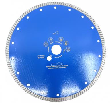 Disc DiamantatExpert gresie ft. dura, portelan dur 250mm