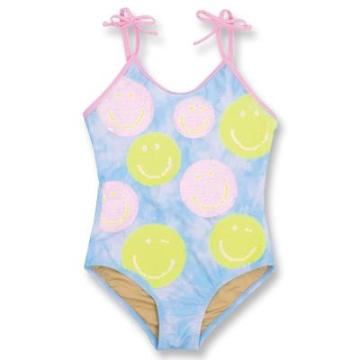 Costum de baie intreg, fetite, Smile Shade Critters de la Stiki Concept Srl