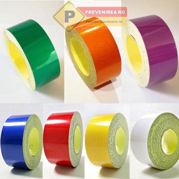 Banda colorata reflectorizanta de la Prevenirea Pentru Siguranta Ta G.I. Srl