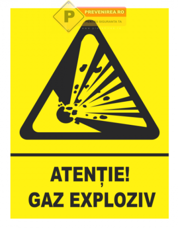 Indicator pentru gaz exploziv